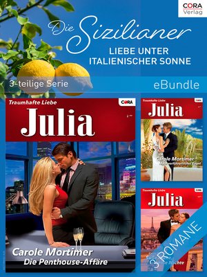 cover image of Die Sizilianer--Liebe unter italienischer Sonne (3-teilige Serie)